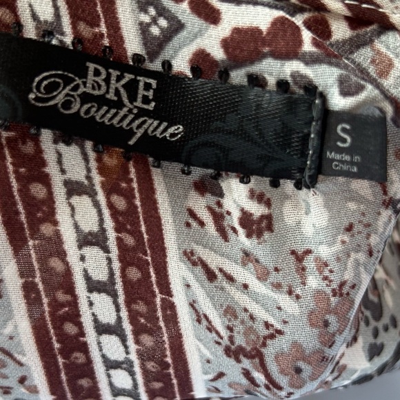 BKE BOHO PRINT BLOUSE - Picture 4 of 4